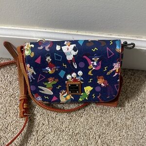 Dooney & Bourke Navy Disney Afternoon Crossbody Bag